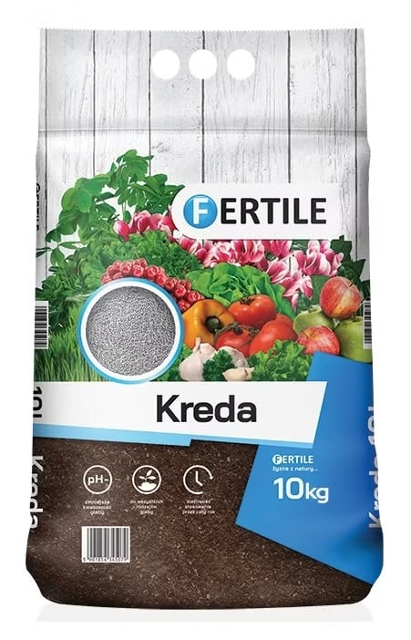 Kreda mikrogranulat 10 kg FERTILE do odkwaszania gleby