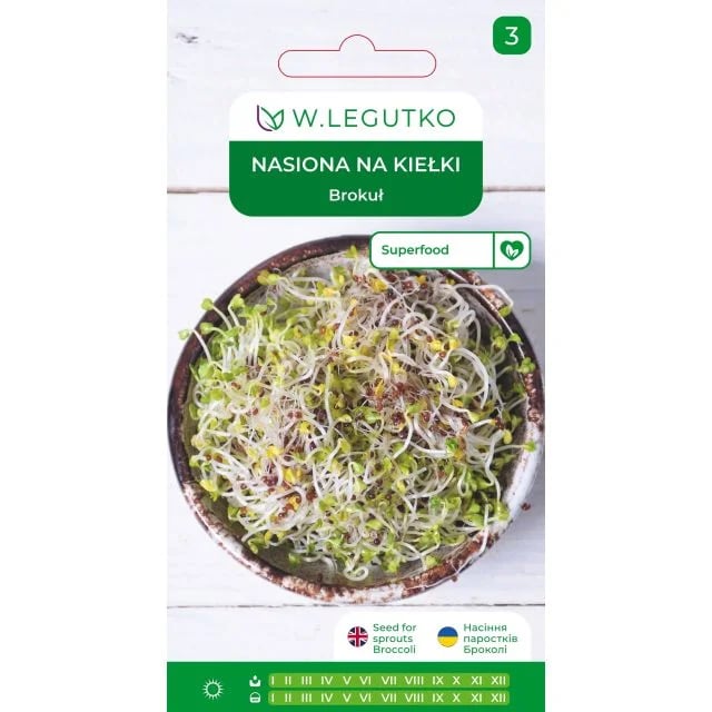 Nasiona na kielki brokul 10g | Plantoris