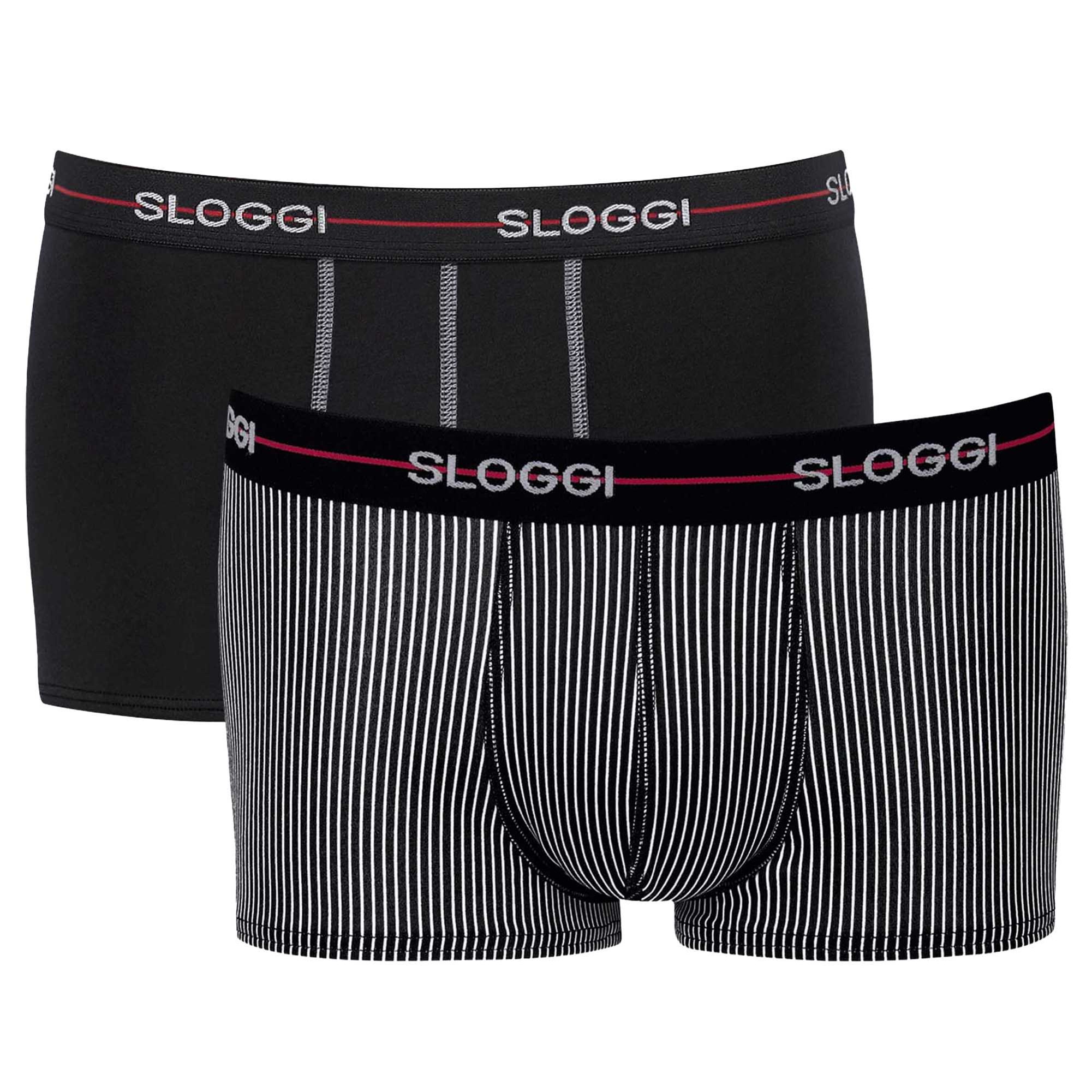 Sloggi Men's Hipster 2 Pack - Start Hipster C2P Box, Boxer Brief, Cotton...