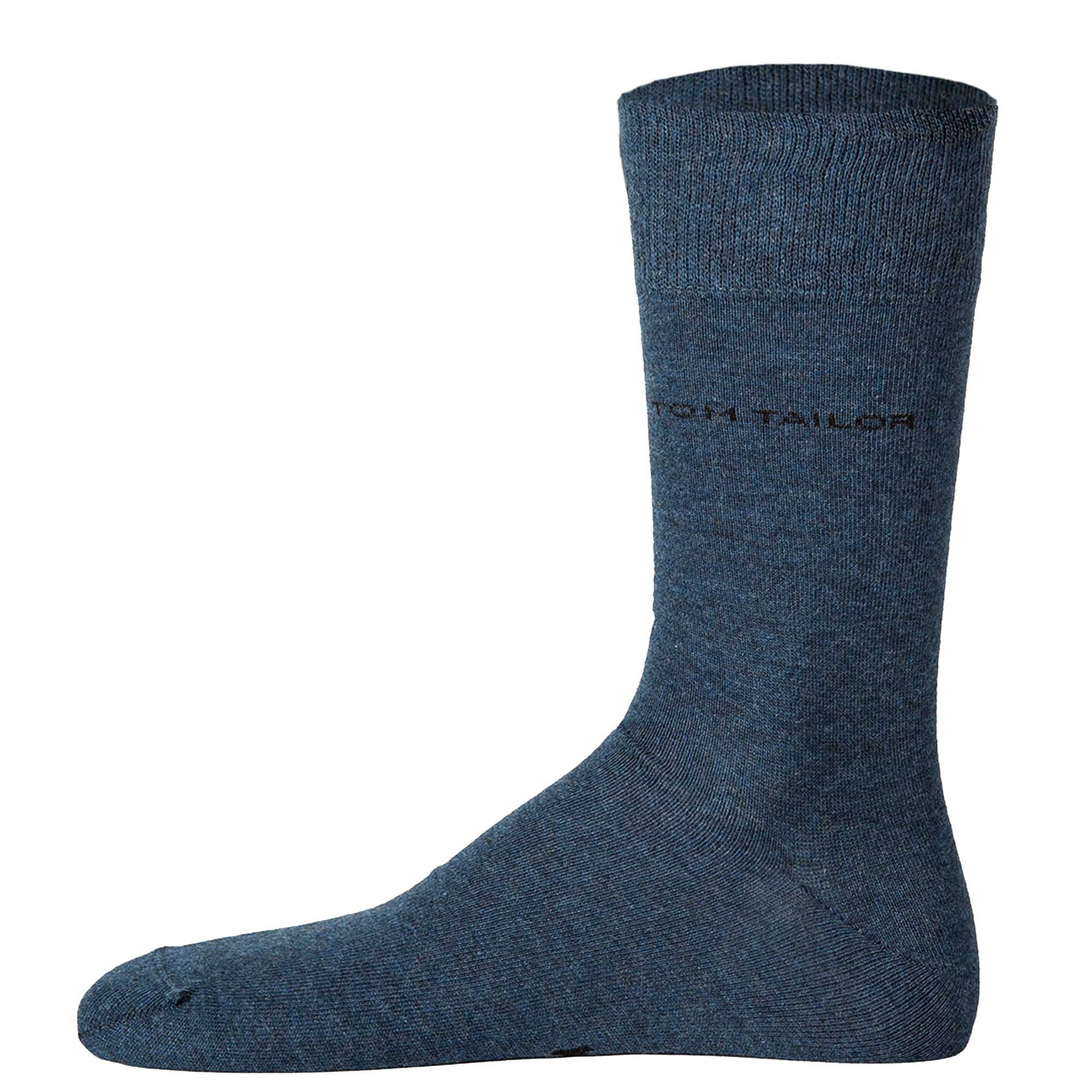 TOM TAILOR Herren Socken, 3er Pack - Basic, Baumwollmischung, einfarbig