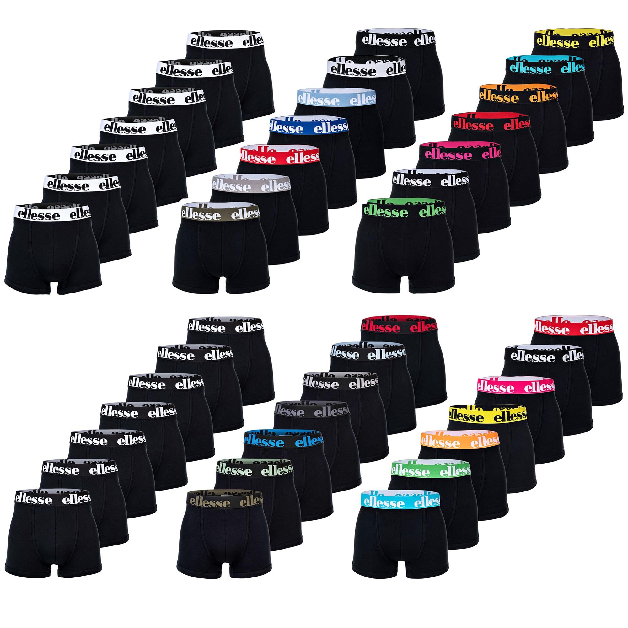 Boxer Uomo Cotone Con Apertura - Confezione Da 7 Pezzi, Morbidi E Colorati - Foto 5