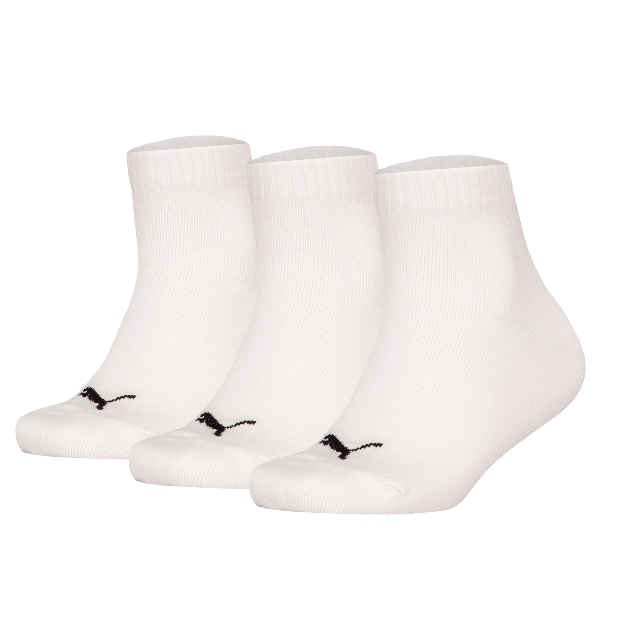 Puma Enfants Chaussettes Quart, Pack De 3 - Quart Plain 3P, Logos, Uni achats