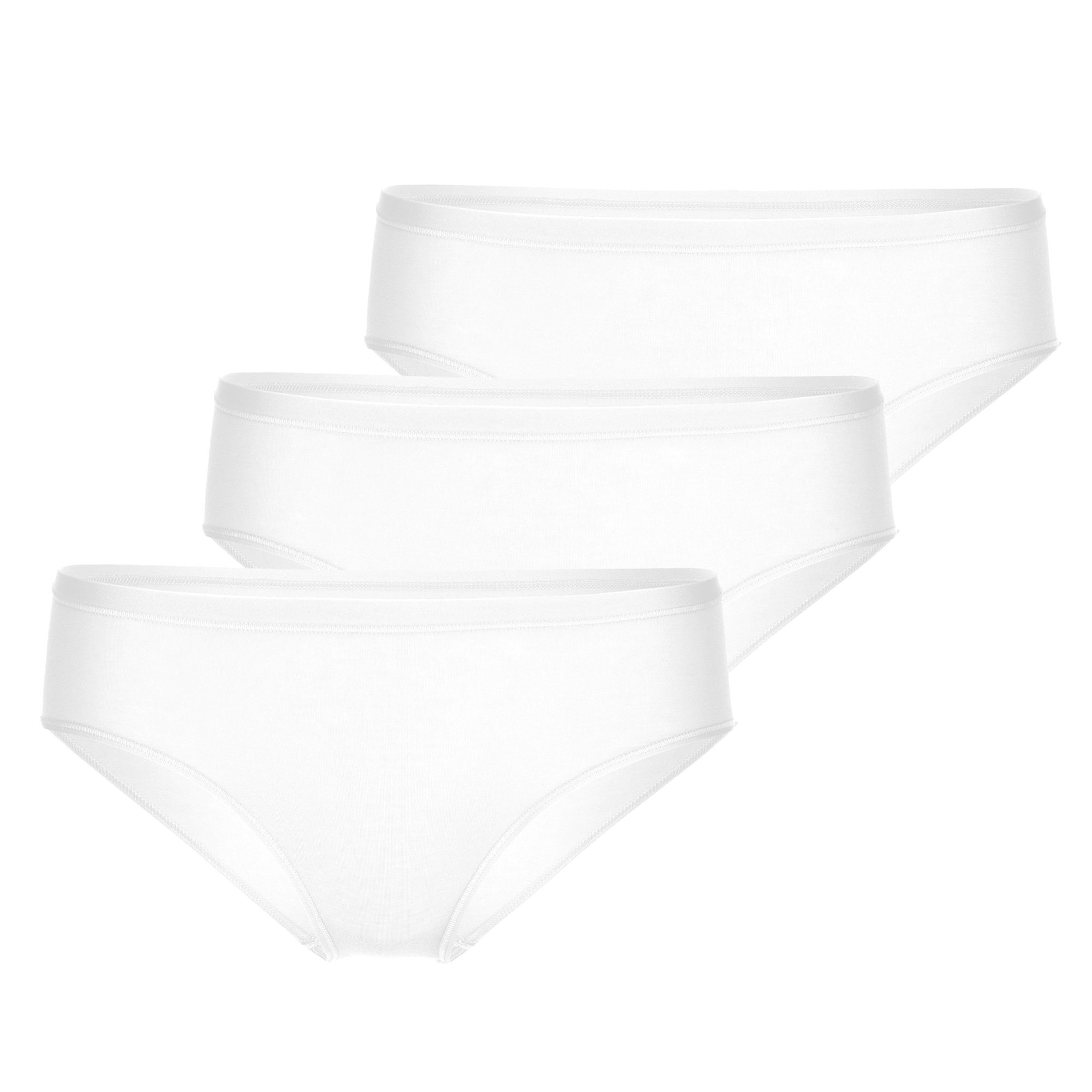 CALIDA Women’s Brief 3 Pack – Natural Comfort, Regular Cut, Solid Color