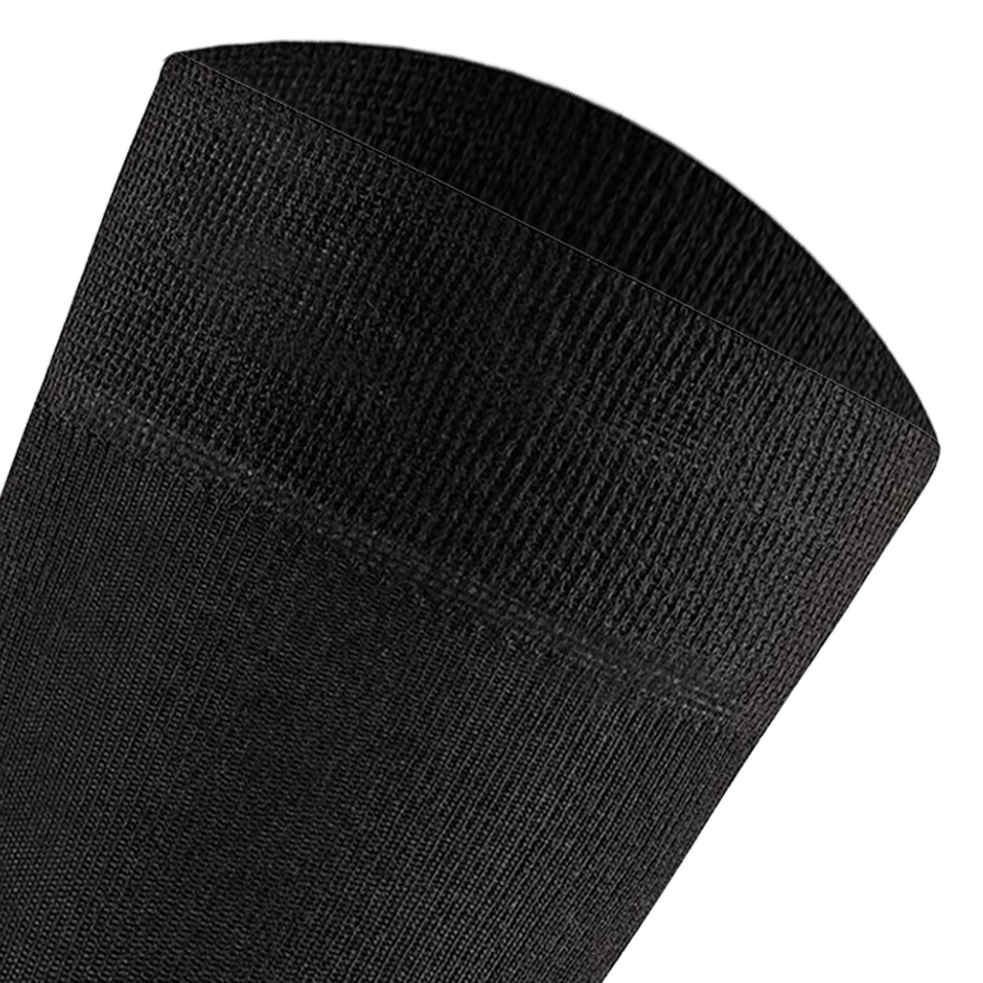 Rohner Basic Unisex Socks, 3 Pack - Cotton, Ankle Socks, Solid Black ...