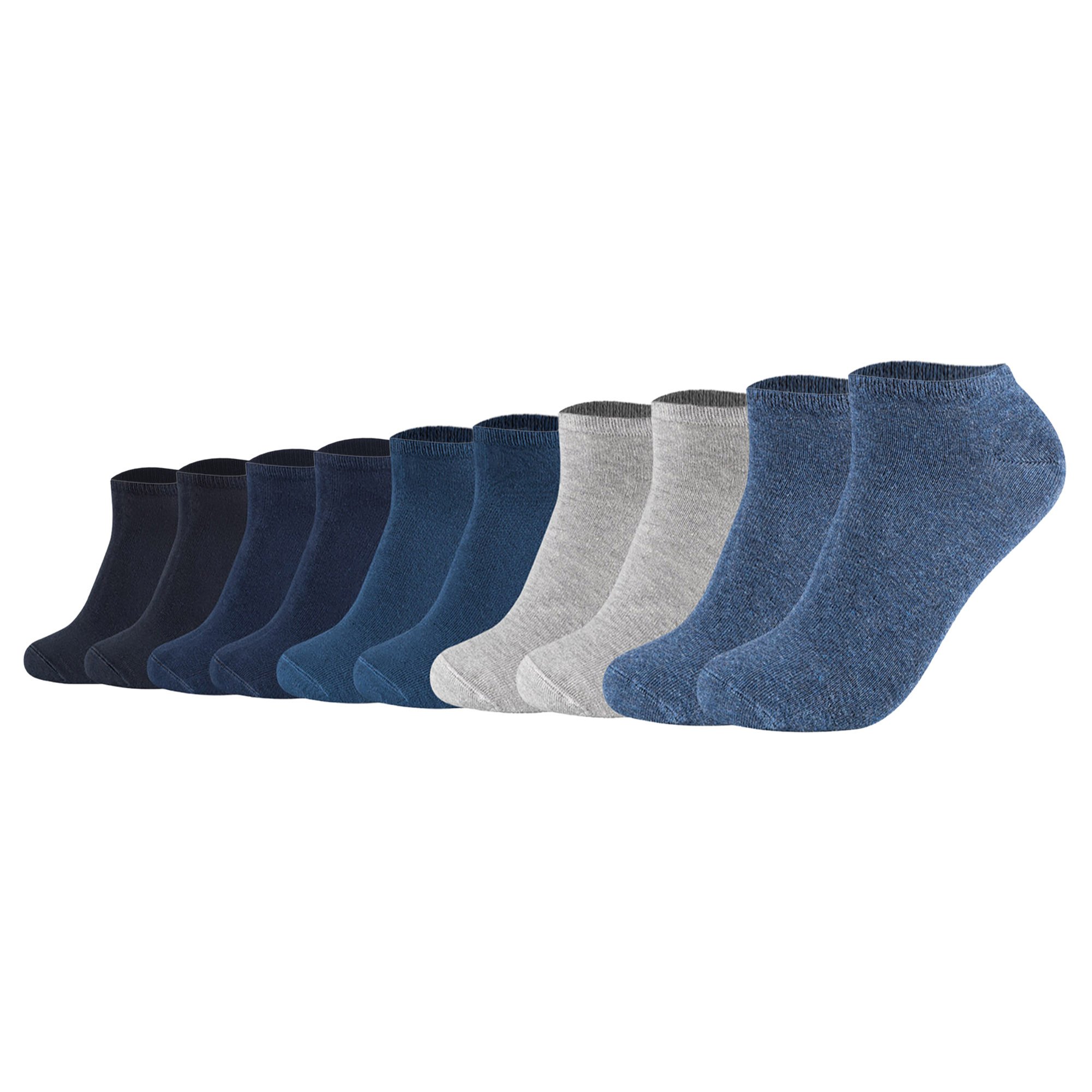 S.oliver Unisex Socks, 10 Pack - Sneaker, Solid Color