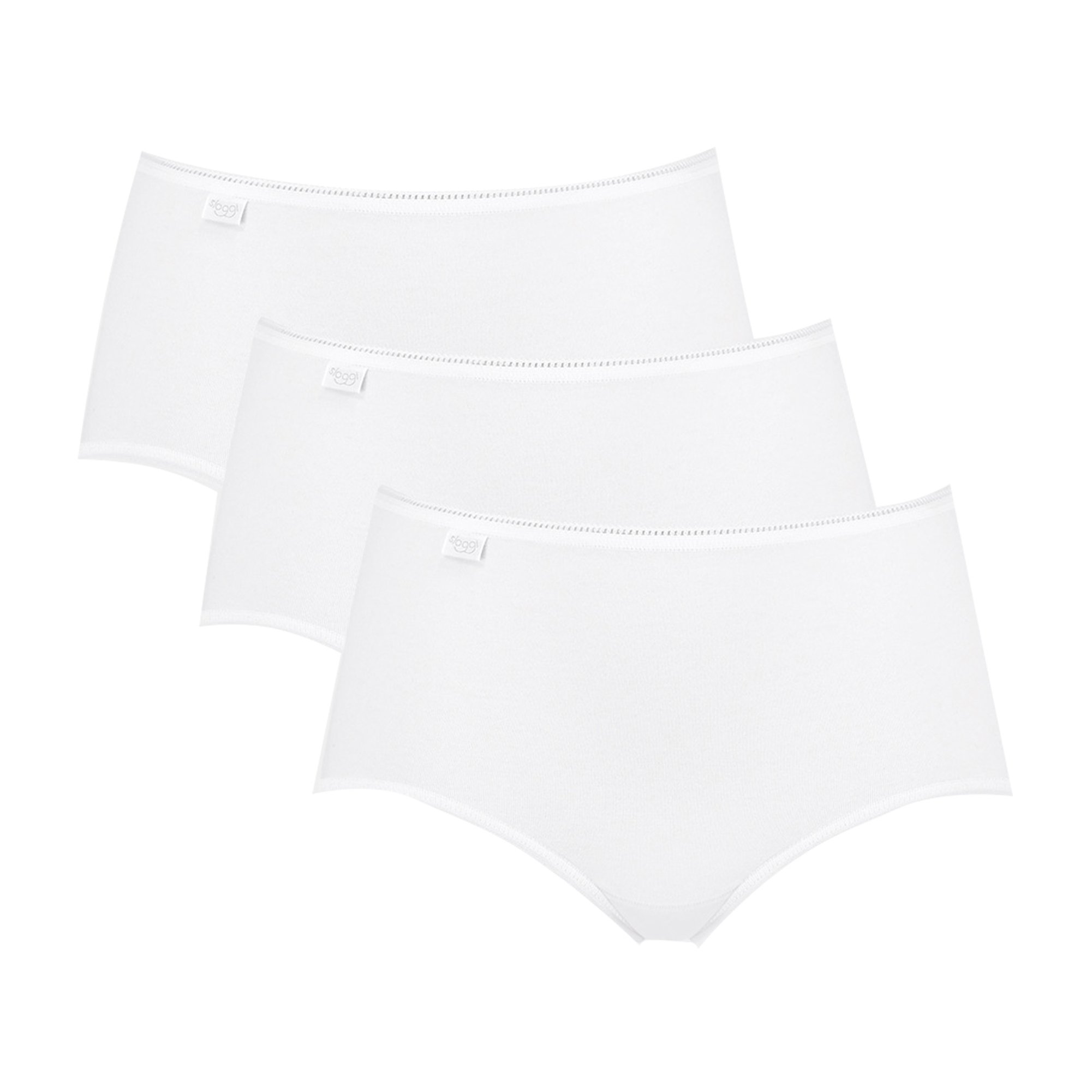 Sloggi Women’s Midi, Value Pack – 24/7 Cotton, Solid, 38-52, M-6XL