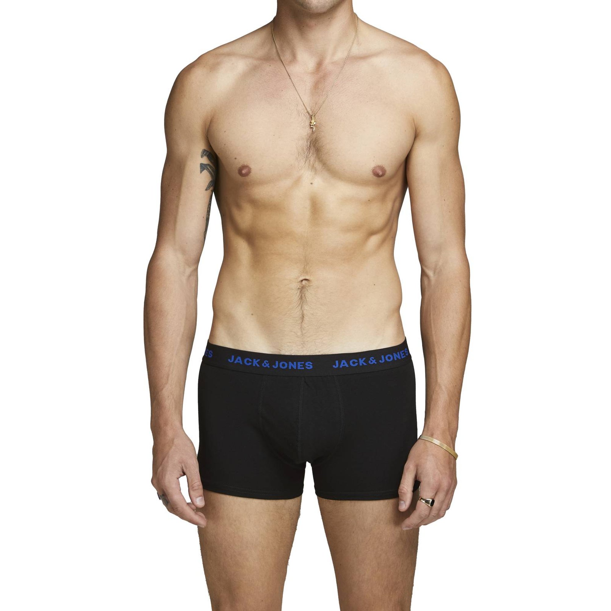 Jack& Jones Boxers 7-Pack Essential Trunks Short Briefs Logo