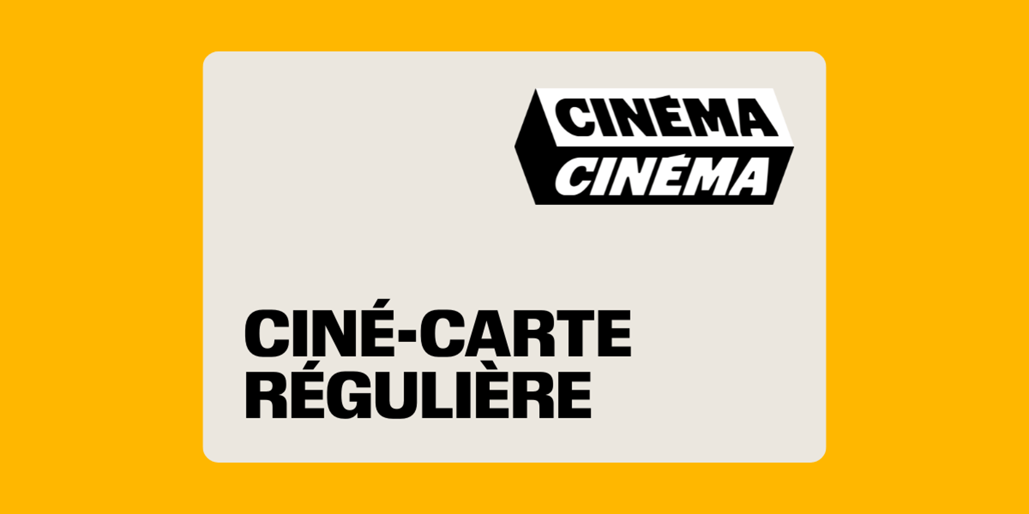 Carte-cadeau au cinéma