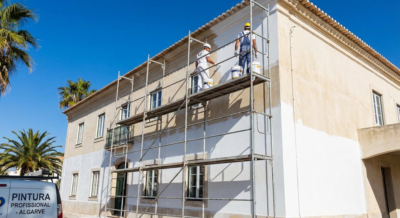 Pintura e Protecao de Fachadas Algarve