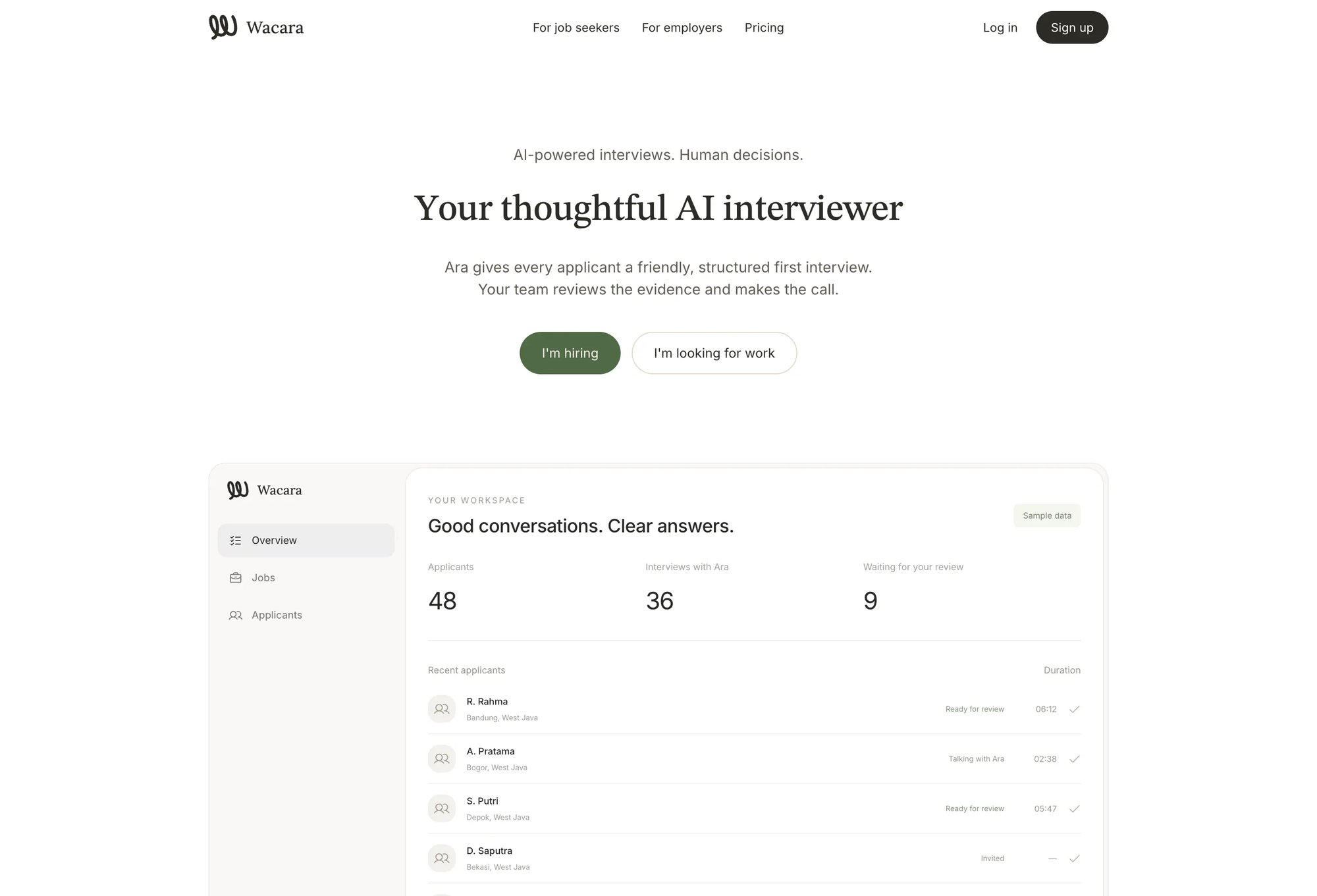 Wacara screenshot