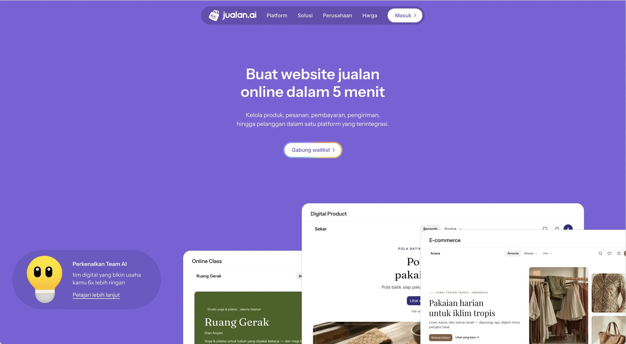 Jualan.ai screenshot
