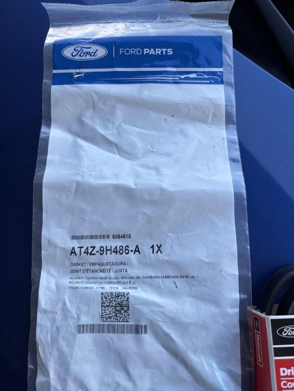 Оригинален ремък за климатик и гарнитура Ford Mustang V6 2015 - снимка 2 от 3