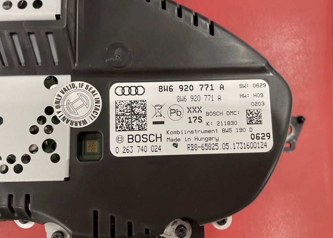 Километраж цветен за Audi A4,A5 след 2016 - снимка 2 от 2