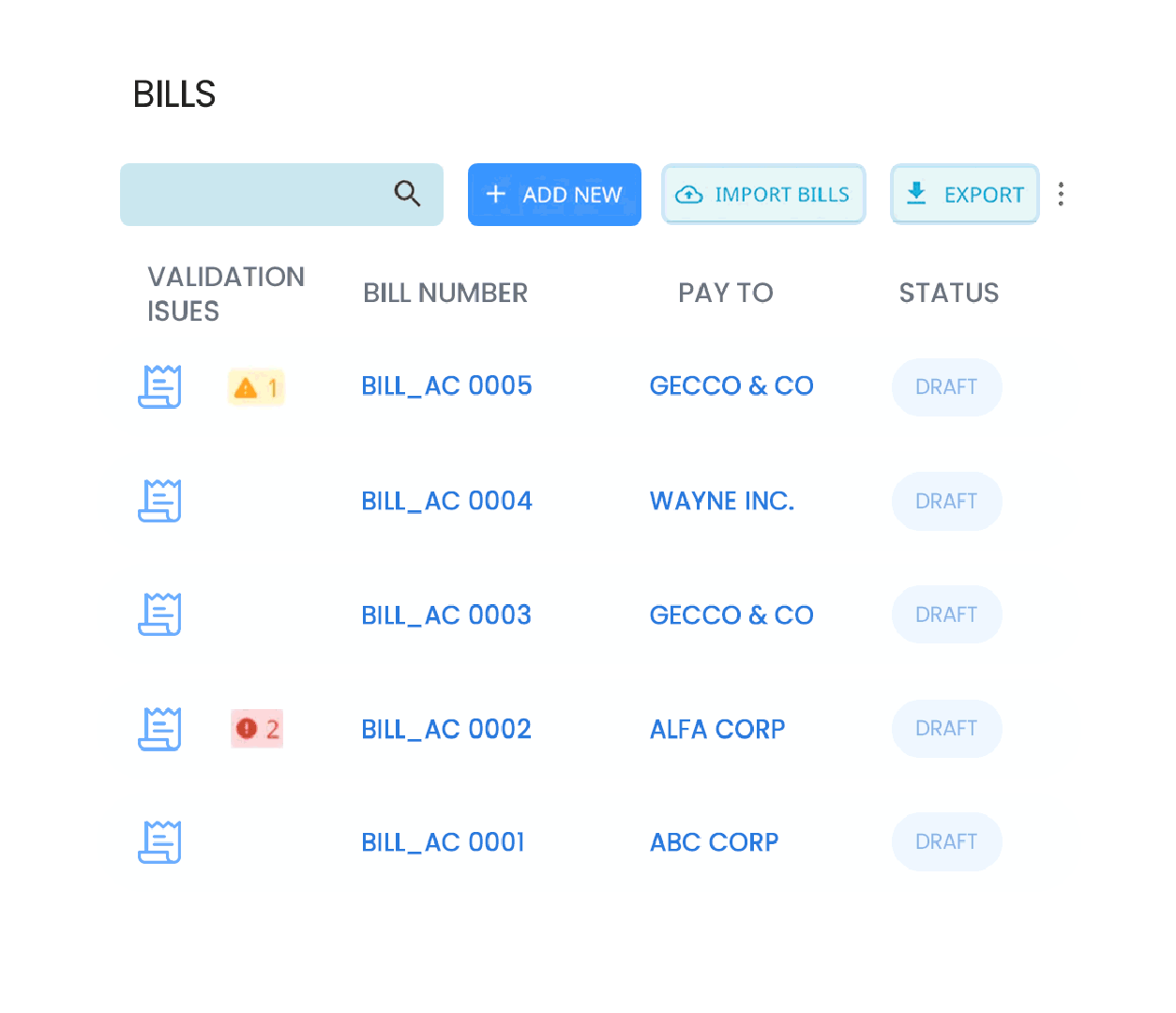 Non-PO Invoice Processing