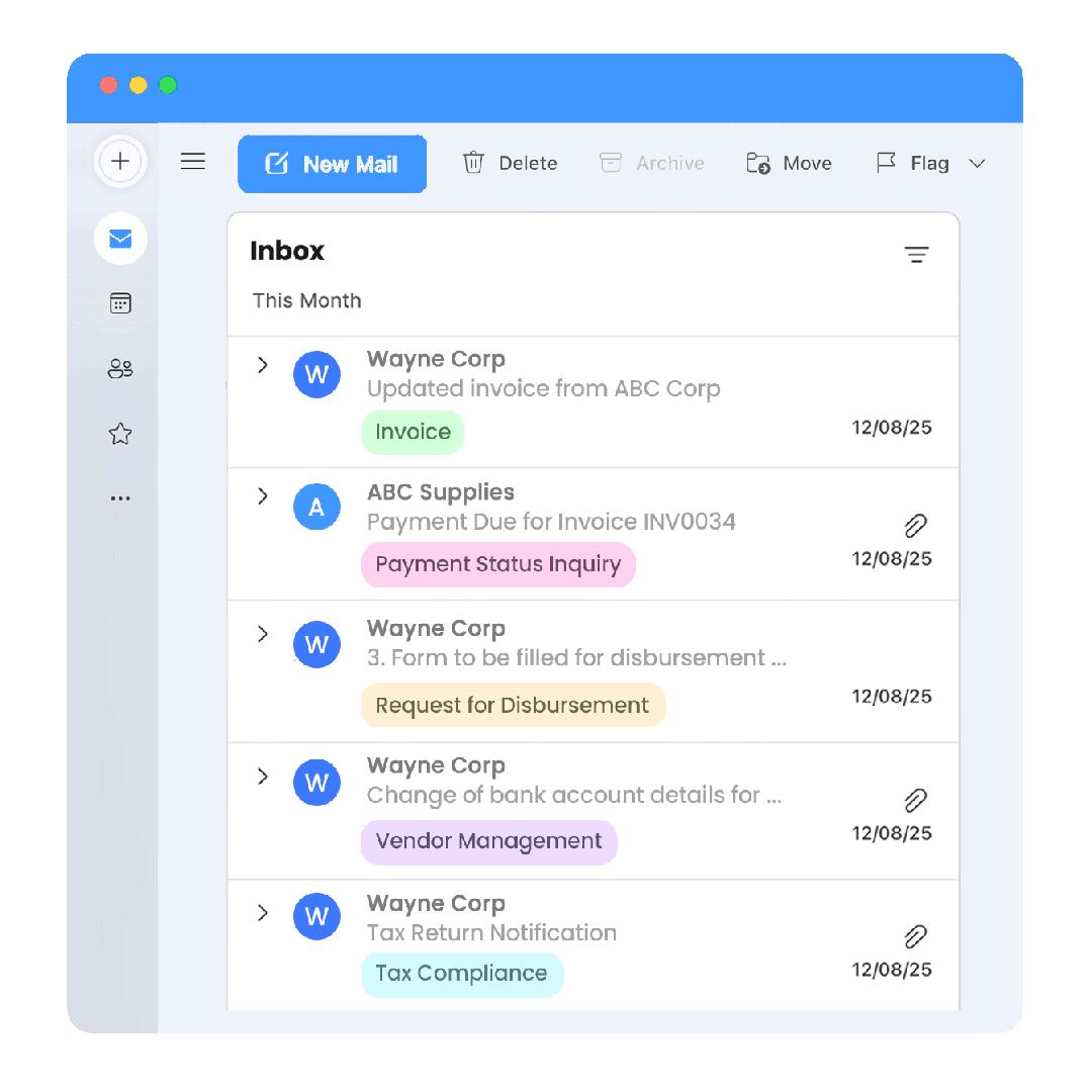 Turn inbox chaos into instant clarity with automated inbox categorization