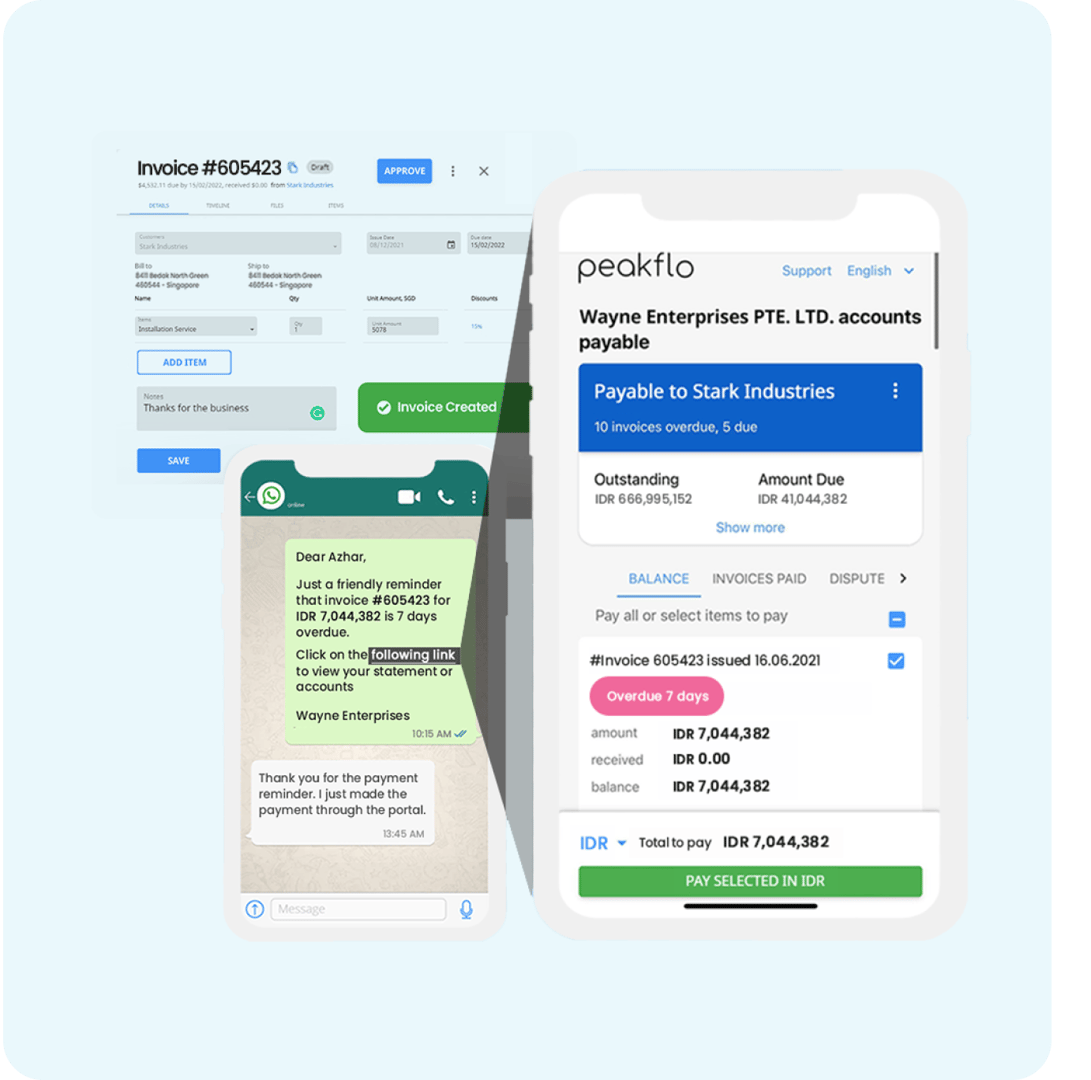 Peakflo - Accounts Payable and Receivable Automation Software