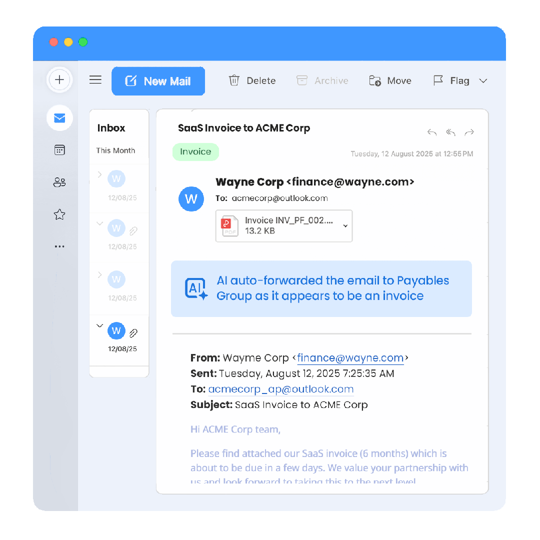 No more manual forwarding with smart email routing