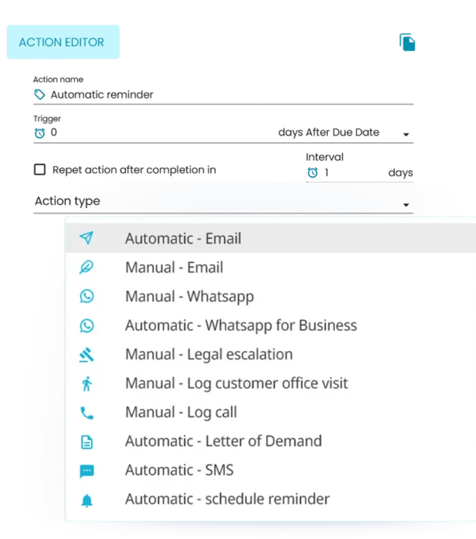 Mengirim lebih dari 300 pengingat pembayaran invoice secara manual per bulan?