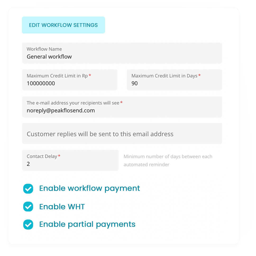 Izinkan pelanggan yang terdaftar di alur kerja cerdas untuk memiliki akses ke fitur yang berbeda di customer portal berdasarkan kategori pelanggan yang telah Anda tetapkan.