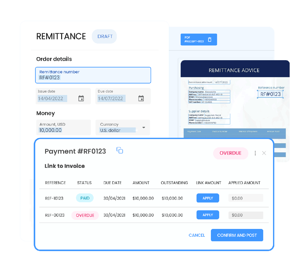 Automate Cash Application in order to cash software