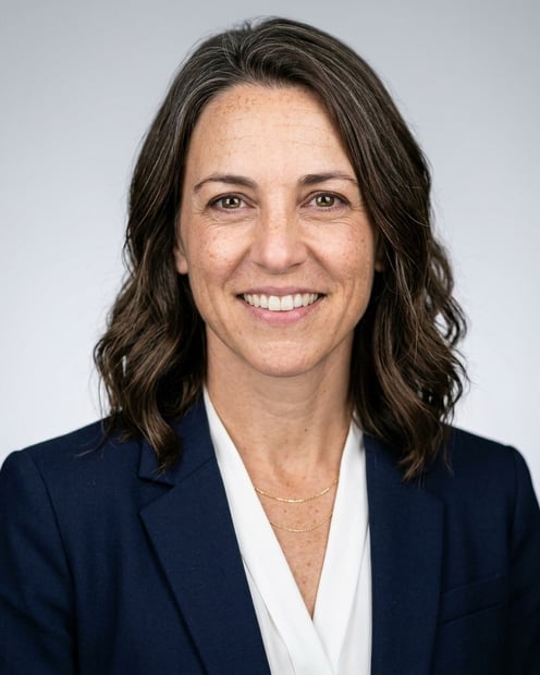 Light Grey · Navy Suit headshot example