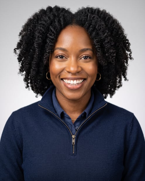 Light Grey · Quarter Zip headshot example