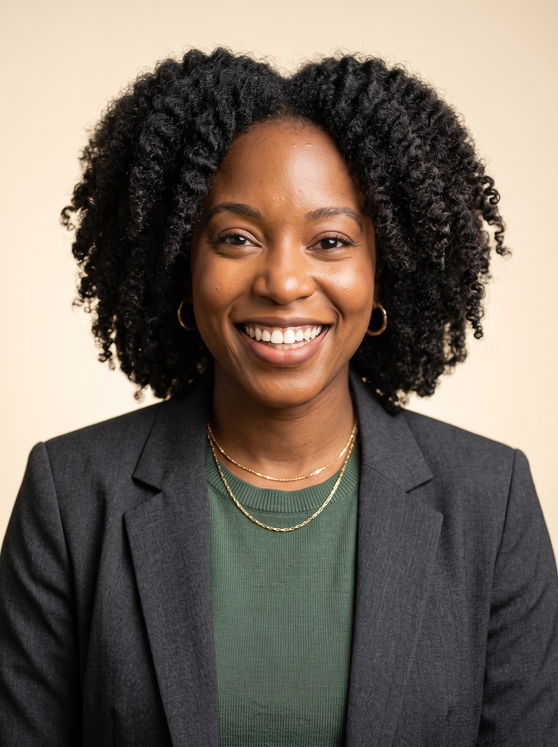 Warm Studio · Knit Dress Top headshot example