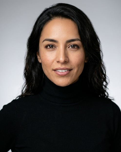 Light Grey · Black Turtleneck headshot example