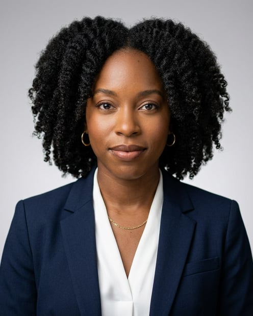 Light Grey Gradient Studio · Consistent Brokerage Team Uniform headshot example