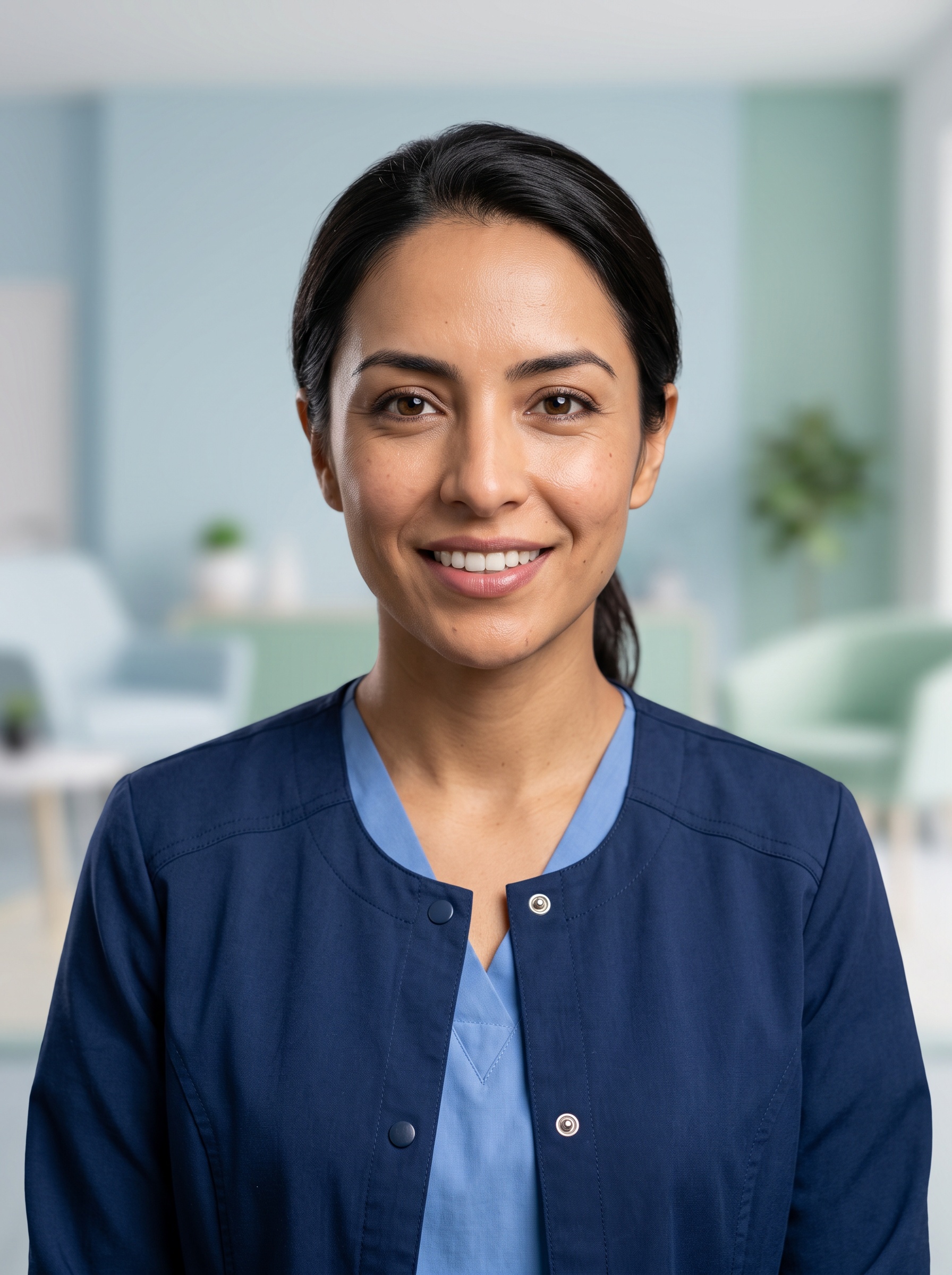 Beispiel für Clinic Room · Scrub Jacket-Headshot
