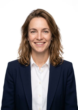 Professional AI LinkedIn headshot in White button-up shirt on White / Pure White Studio