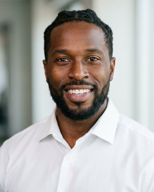 Modern Office · White Shirt headshot example