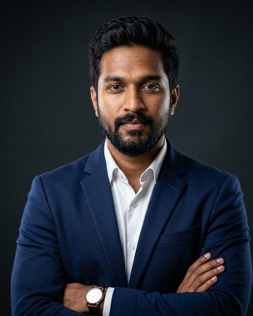 Charcoal Studio · Signature Suit headshot example