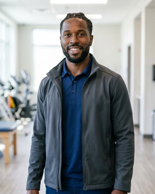 Rehabilitation Clinic · Rehab or Allied Health Professional headshot example