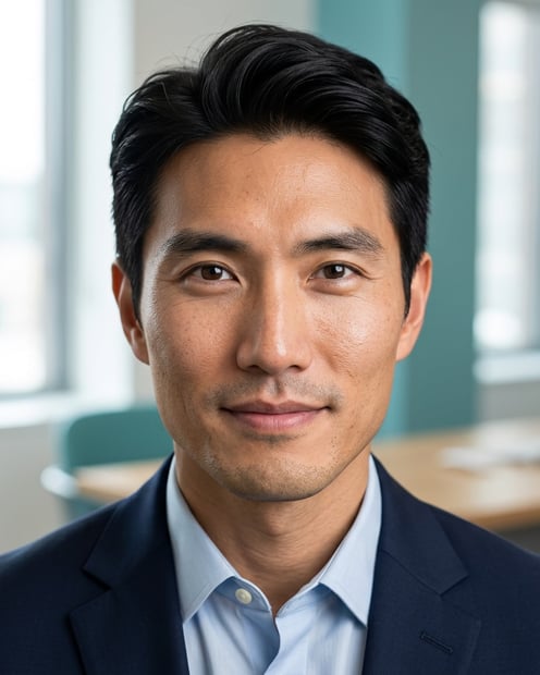 Telehealth Office · Executive Suit headshot example
