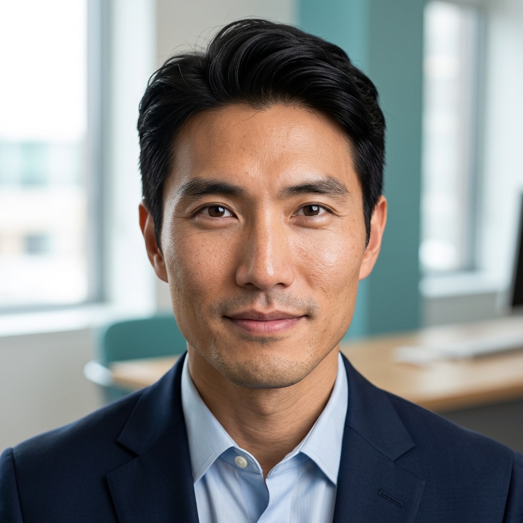 Telehealth Office · Executive Suit headshot example
