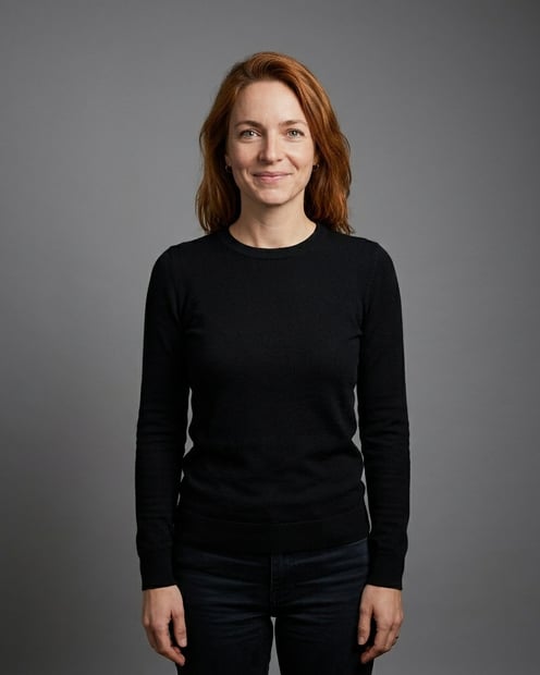 Example AI headshot
