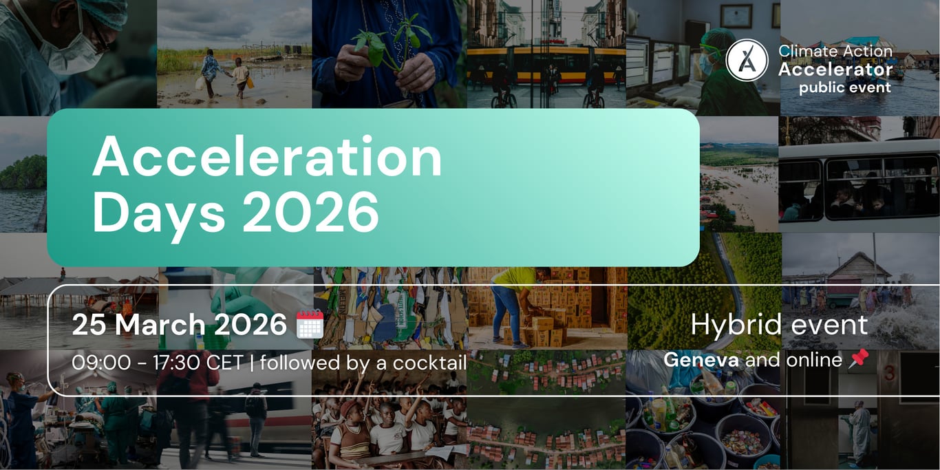 Acceleration Days 2026 | En route vers 3 °C : comment intensifier nos ...