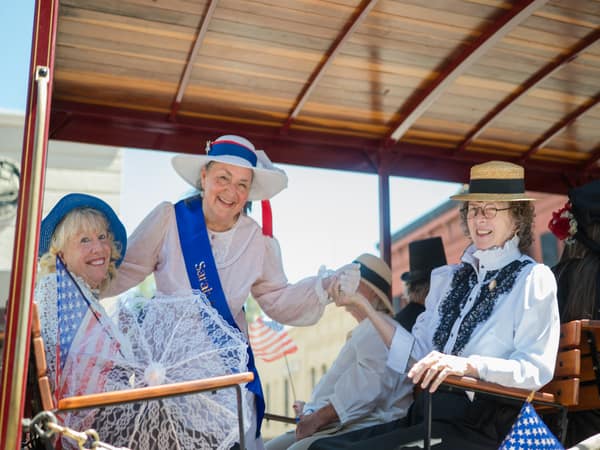 Local History on Display at Nevada City’s Fourth of July Parade