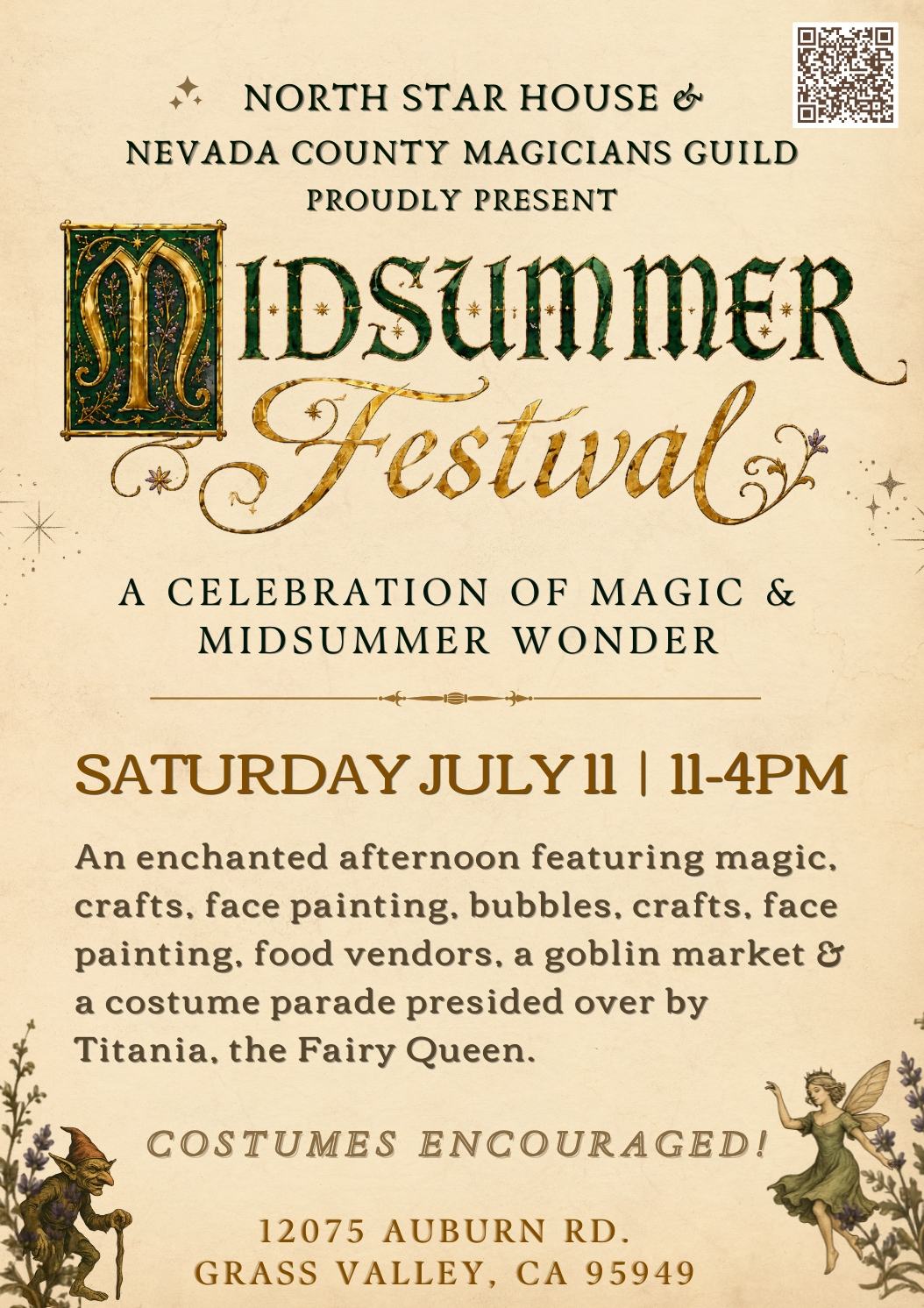 A Midsummer Daydream at North Star House