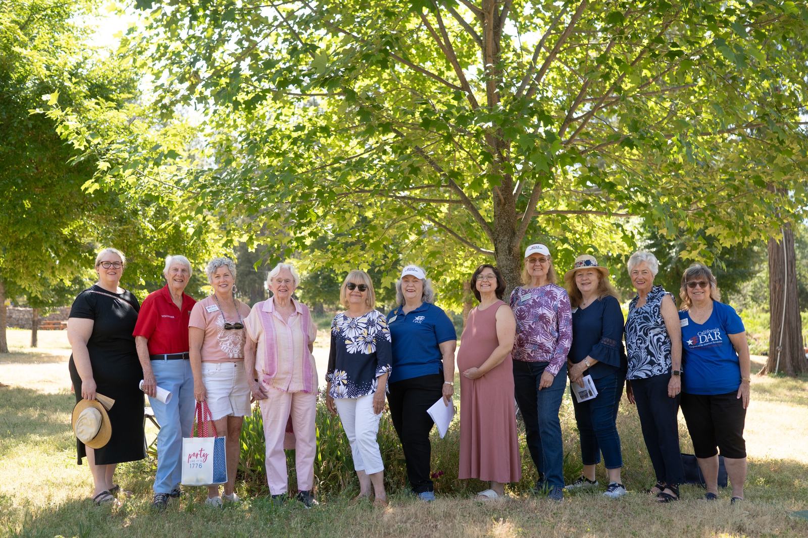 A Legacy in Bloom: DAR Members Revisit the Tulip Tree They Planted 15 Years Ago