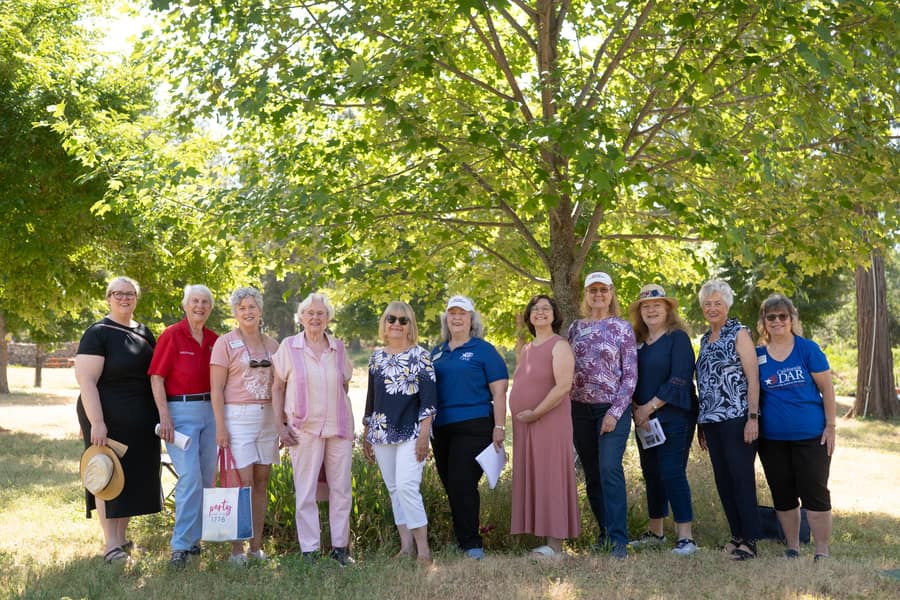 A Legacy in Bloom: DAR Members Revisit the Tulip Tree They Planted 15 Years Ago