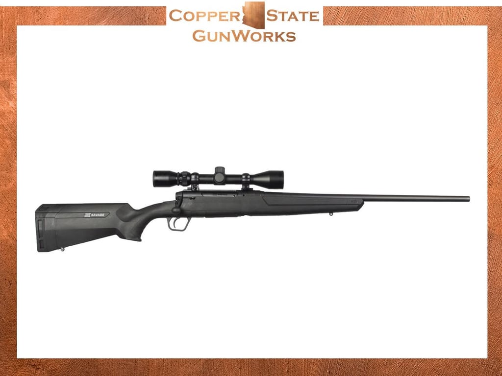 Savage Axis XP 243 Win 4+1 22" Matte Black Barrel/Rec Synthetic Stock 57258-img-0