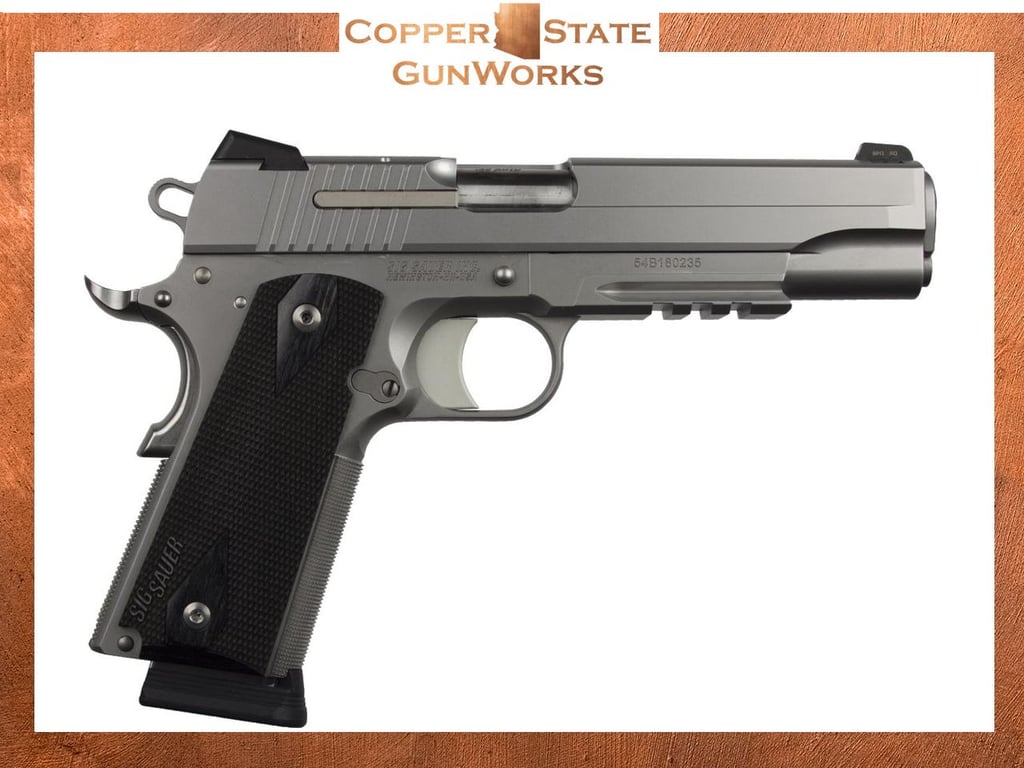Sig Sauer 1911 Full Size *CA Compliant 45 ACP Caliber with 5" 1911R45SSSCA-img-0