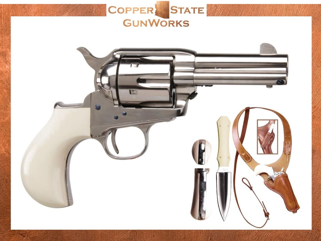 Cimarron Doc Holliday Thunderer Combo 45 Colt (LC) 6 Shot 3.50" CA346DOC-img-0