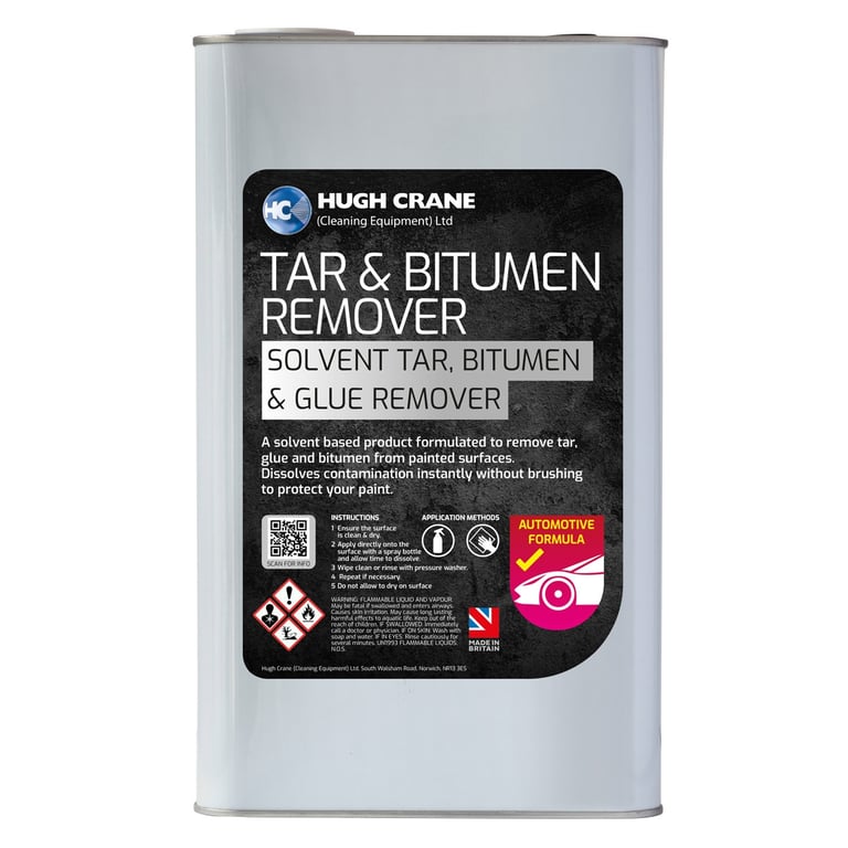 Tar & Bitumen Remover | Solvent Tar & Glue Cleaner | Hugh Crane UK ...