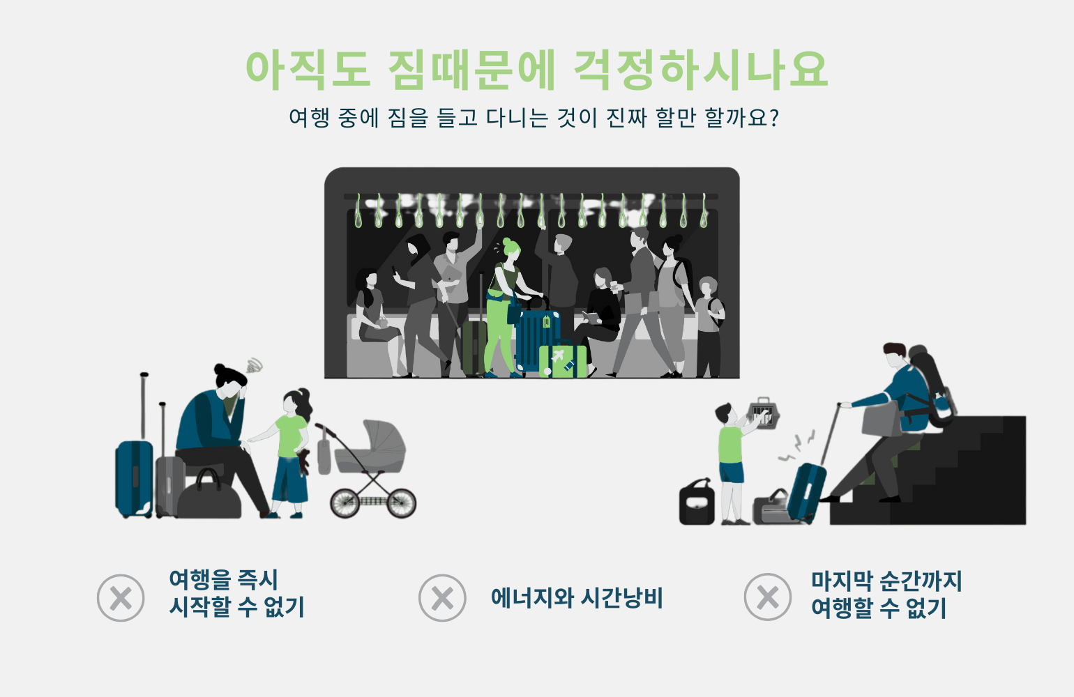 Tired of carrying luggage?
