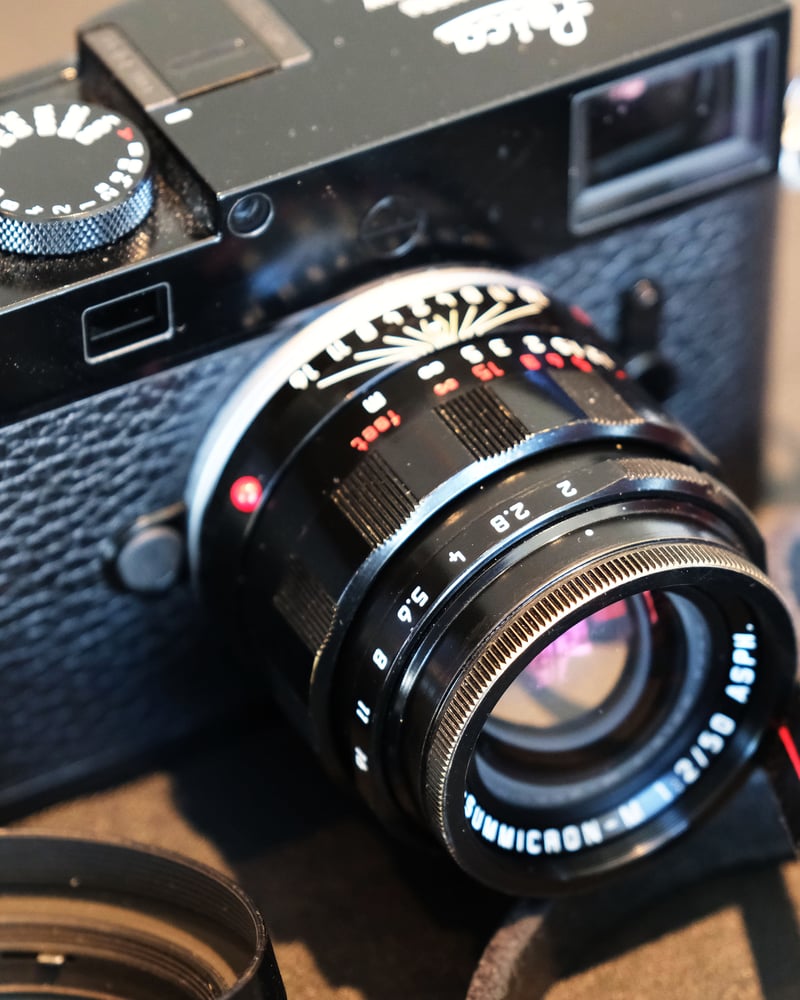 Prototype P01/03: An LHSA 50mm APO Summicron-M in Black Paint