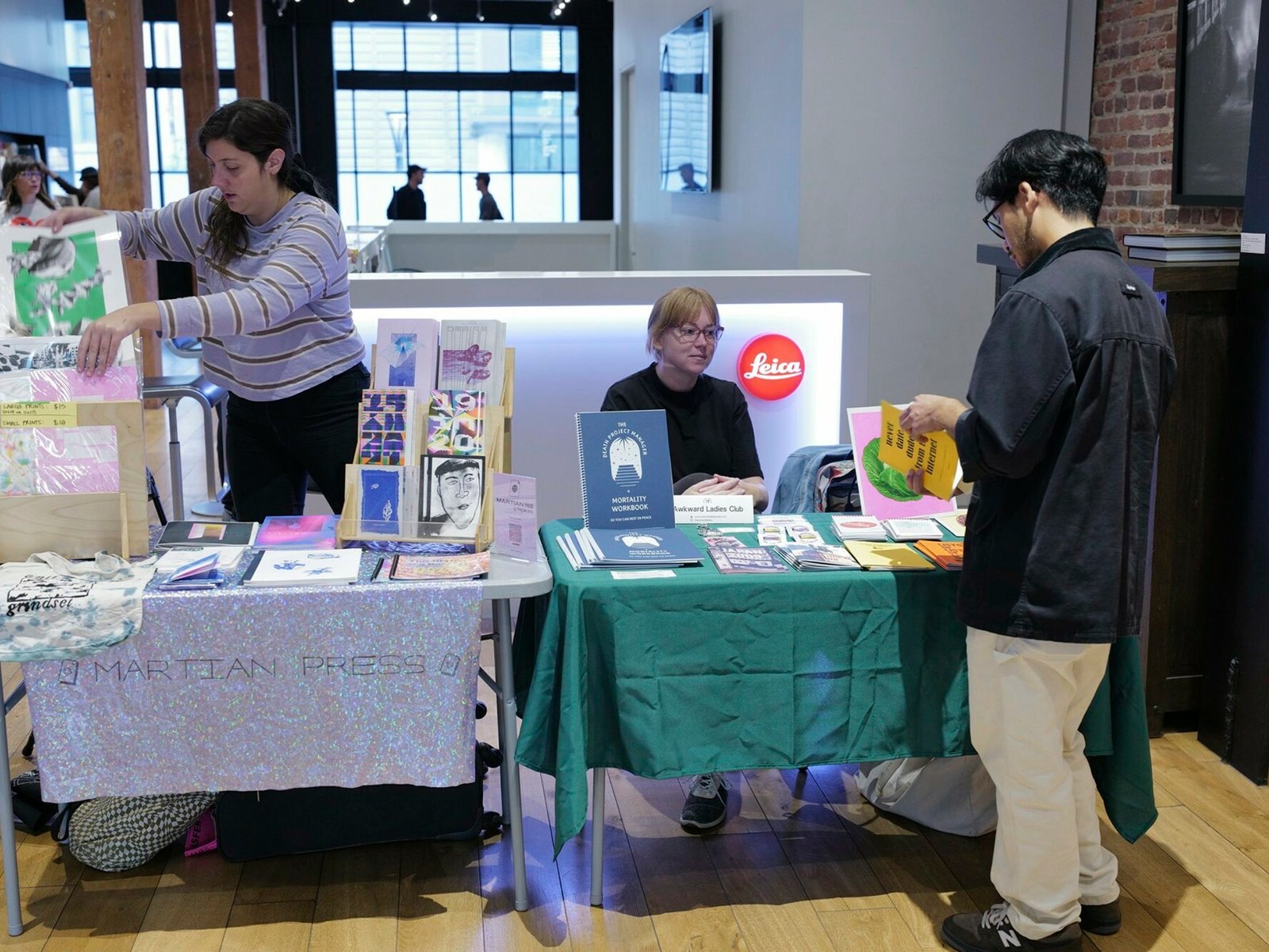 Recap: The First Ever Leica Store SF Zine Fair