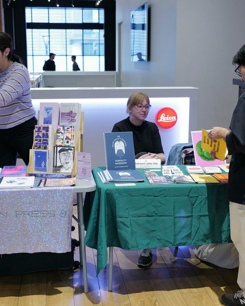 Recap: The First Ever Leica Store SF Zine Fair